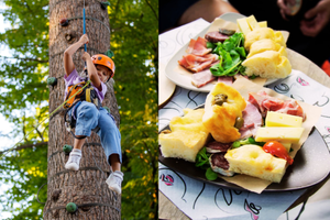 Domenica 10 agosto scopri l'AperiParco: un aperitivo gustoso nel bosco del Parco Avventura!